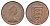 Джерси 2 пенса 1980 герб, Елизавета II (1952-2022) KM 31 бронза 4595-426