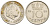 Нидерланды 10 центов 1955 Юлиана (1949-1980) KM 182 никель 4547-826