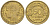 ФРАНЦИЯ 50 САНТИМОВ 1939 ТИП MORLON KM 894.1, LE FRANC 192.15 алюминиевая бронза 44-831