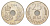 Дания 25 эре 1987 Маргрете II (1972-2024) KM 861 медно-никель UNC 4529-856