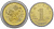 КИТАЙ 1 ЮАНЬ 2004 ГОД ОБЕЗЬЯНЫ, РЕБЕНОК НА ПРАЗДНИКЕ KM 1521 латунь PROOF 1072-10-62