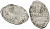 Русское Царство копейка 1547-1584 Иван IV Васильевич, Новгородский  монетный двор, 0,67 ГР ГиК №87 серебро 262-552