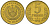 Узбекистан 5 тийин 1994 KM 3 сталь плакированная латунью UNC 4609-1267