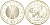 ФРГ 10 евро 2002 F, введение европейской валюты KM 215, DE.S. 10.1 серебро PROOF 02-069-56