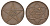 Марокко 10 мазун 1912 AH 1330 Y 29 бронза 1518-424