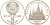 СССР 5 рублей 1989 Москва, собор покрова на рву KM 221 медь никель цинк PROOF 1081-1-43