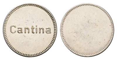 Швецария, Крисье жетон Cantina диаметр 22 мм, вес 3,8 гр никель 4669-242