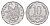Чили 10 сентаво 1979 KM 205a алюминий UNC 4656-1025