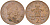 Великобритания 2 пенса 1985 Елизавета II (1952-2022) KM 936, Spink 4376 (C3) бронза 4593-836