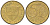 Австрия 50 грошей 1996 KM 2885 алюминиевая бронза 192-363