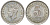Британская Малайя 5 центов 1943 Георг VI (1937-1952) KM 3a серебро 53-149
