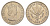 Кипр 50 милей 1955 Елизавета II (1952-2022) KM 36 медно-никель aUNC 4648-1015