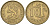 ФИНЛЯНДИЯ 10 ПЕННИ 1964 S KM 46 алюминиевая бронза 192-257