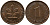 ФРГ 1 ПФЕННИГ 1982 D KM 105, J.380 сталь плакированная медью 96-1116