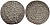 САКСОНИЯ 1/24 ТАЛЕРА 1650 CR, ИОГАНН ГЕОРГ I (1615-1656) KM 71 серебро 560-1757
