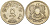ЕГИПЕТ 5 ПИАСТРОВ 1972 АН1392, ИСЛАМСКИЙ СОКОЛ KM А428 медно-никель 4513-515
