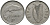 ИРЛАНДИЯ 1 ФЛОРИН - 2 ШИЛЛИНГА 1955 ЛОСОСЬ KM 15а медно-никель 89-1644