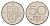 Норвегия 50 эре 1982 Улаф V (1957-1991) KM 418 медно-никель UNC 4635-455
