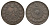 Иран 100 динаров 1884 AH 1301 KM 885 медь 1515-1333