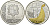 Андорра 10 динеров 2008 серия викинги, корабль Драккар, позолота KM 272 серебро  PROOF  11-147-13