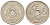БЕЛЬГИЯ 5 САНТИМОВ 1922 BELGIE KM 67 медно-никель 3309-1261