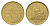 Египет 10 пиастров 1992 KM 732 латунь UNC 4673-557