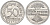 Германия 50 пфеннигов 1920 A KM 27, J.301, Weege 10 алюминий aUNC 4584-727