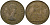 Великобритания 1 пенни 1967 Елизавета II (1952-2022) KM 897, Spink 4157 бронза 4149-323