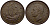 Великобритания 1/2 пенни 1947 Георг VI (1936-1952) KM 844, Spink 4115 бронза 62-337