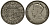 Новая Зеландия 1/2 кроны 1933 Георг V (1910-1936) KM 5 серебро 272-634
