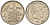 Испания 5 песет 1957 (72) Франсиско Франко (1939-1975) KM 786 медно-никель 4573-933