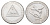 Никарагуа 25 сентаво 1994 голубь мира KM 82 хромированная сталь UNC 4625-222