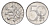 Чехия 50 геллеров 1993 KM 3 алюминий aUNC 4627-753