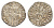 Киликийская Армения трам 1226-1271 Хетум I и царица Забель, держат крест/лев с патриаршим крестом  серебро    1516-721