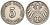 Германия 5 пфеннигов 1897 A KM 11, J. 12 медно-никель 4151-412