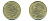 ФРАНЦИЯ 20 САНТИМОВ 1990 KM 930 медь алюминий никель 25-346