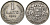 Латвия 1 лат 1924 Первая республика (1918-1939) KM 7 серебро 27-1224