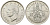 Великобритания 1 шиллинг 1943 Георг VI (1936-1952), Шотландский герб KM 854, Spink 4083 серебро aUNC 4619-827