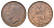 Великобритания 1 пенни 1947 Георг VI (1936-1952) KM 845, Spink 4114 бронза 4536-1125