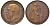 Великобритания 1 пенни 1920 Георг V (1910-1936) KM 810, Spink 4051 бронза 4131-326