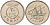 Кувейт 20 филсов 2001 AH 1421, парусник KM 12 медно-никель 4152-825