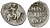 Великое Княжество Московское денга 1535 - 1547 Иван IV Васильевич, Московский монетный двор, 0,34 грамм ГиК №21 серебро 262-638