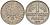 ФРГ 1 марка 1964 D KM 110, J. 385 медно-никель 4159-1052