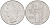 Италия 100 лир 1957 R, Афина KM 96.1 нержавеющая сталь 4117-322