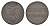Кельн 1 пфенниг - Хлебный жетон ND (1739-1740) Brodt Penning KM Tn2 медь 413-2343