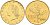 Италия 20 лир 1995 R, дубовый лист KM 97.2 алюминиевая бронза  UNC  4594-967