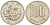 ЯПОНИЯ 100 ЙЕН 1972 ГОД 47, ИМПЕРАТОР ХИРОХИТО СЁВА (1926-1989) KM 82 медно-никель 217-937
