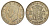 Великобритания 1/2 кроны 1944 Георг VI (1936-1952) KM 856, Spink 4080 серебро 32-1112