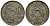 Бельгия 10 сантимов 1926 KM 52 медно-никель 4177-1257