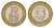 Кения 10 шиллингов 1997 Дэниэл арап Мои KM 27 биметалл 4544-1013